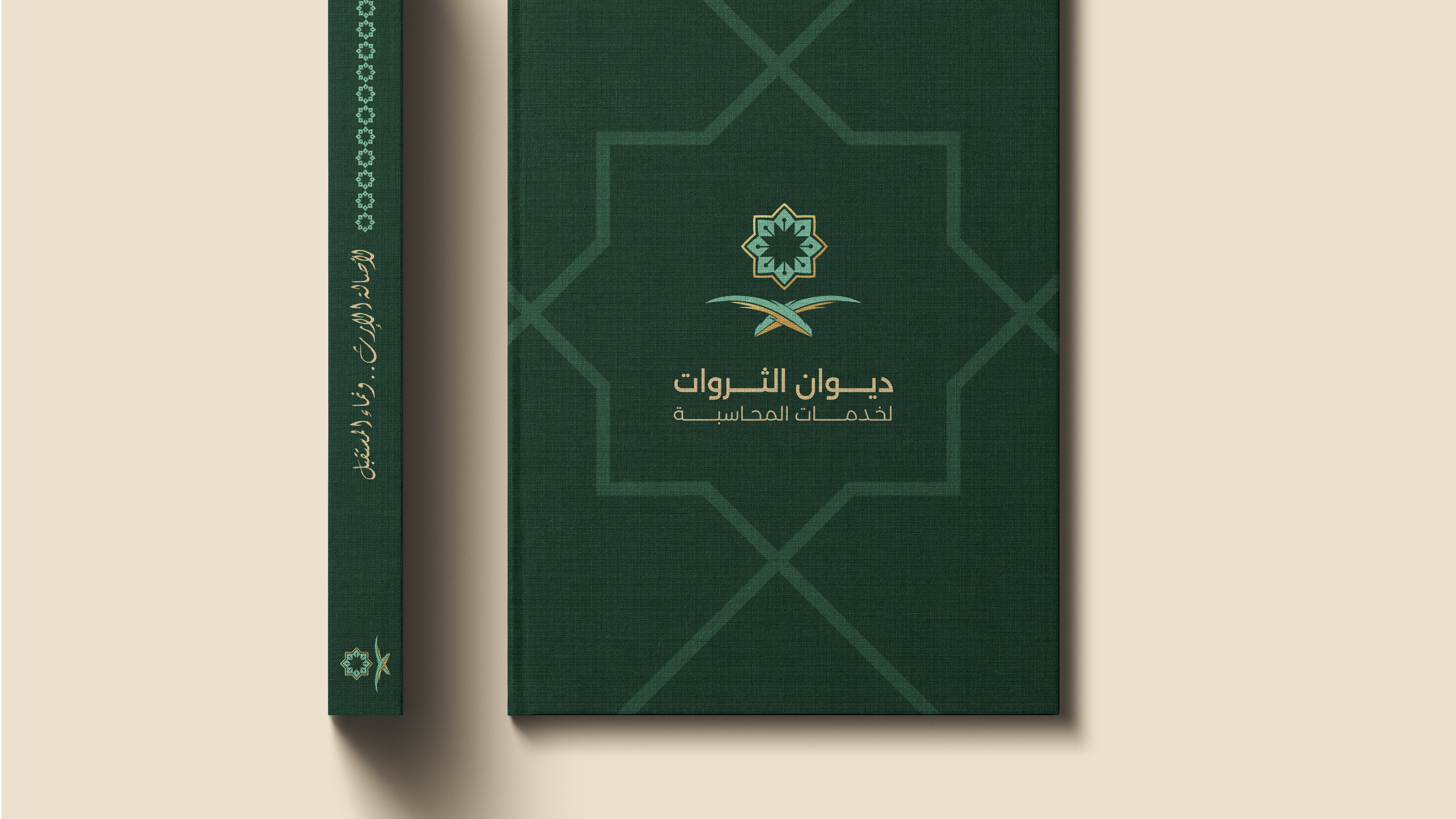 تصميم هوية بصرية لقطاع الخدمات المحاسبية والمالية | ديوان الثروات 6