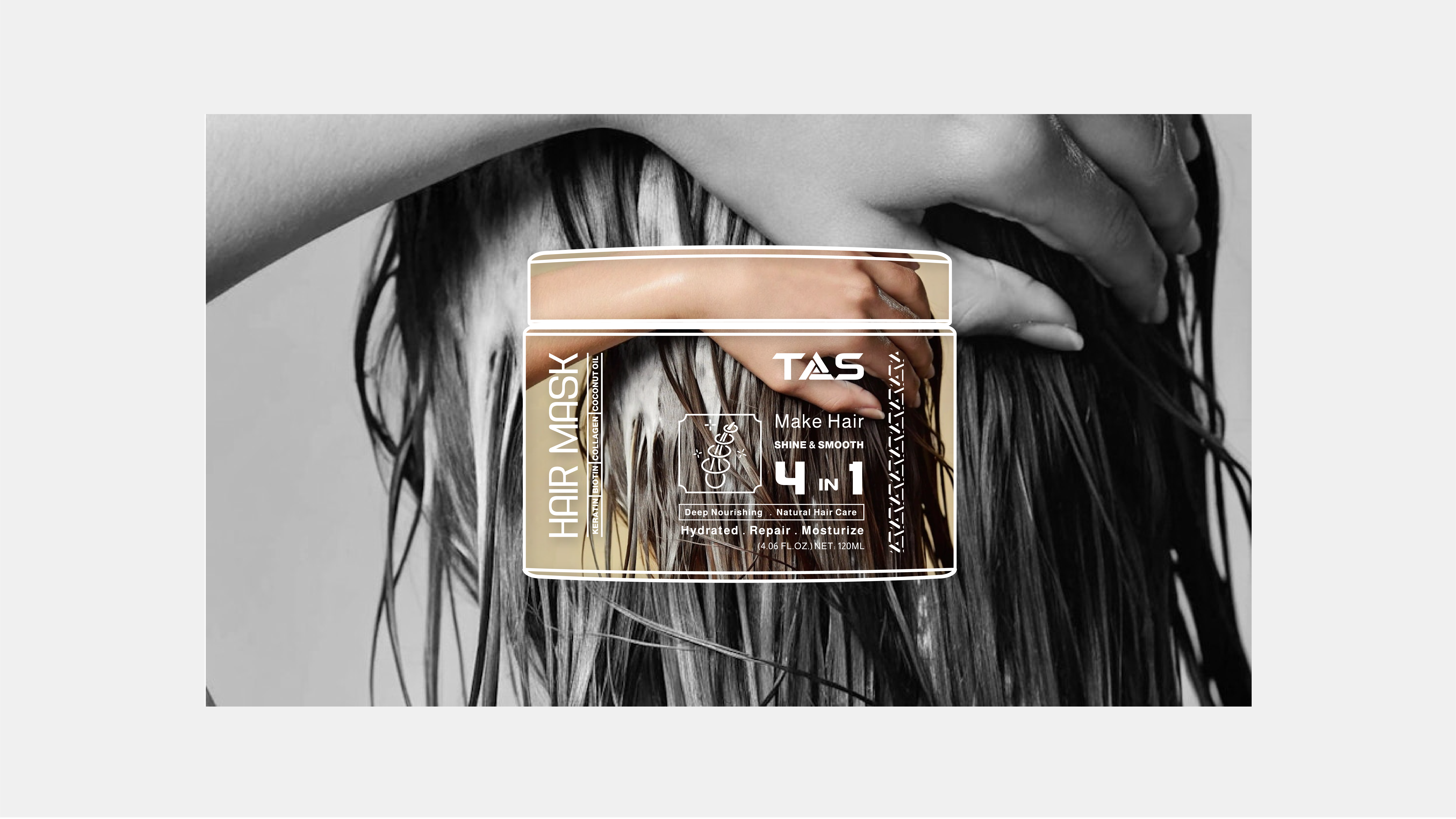 تصميم هوية بصرية لقطاع العناية بالبشرة والتجميل | TAS 33