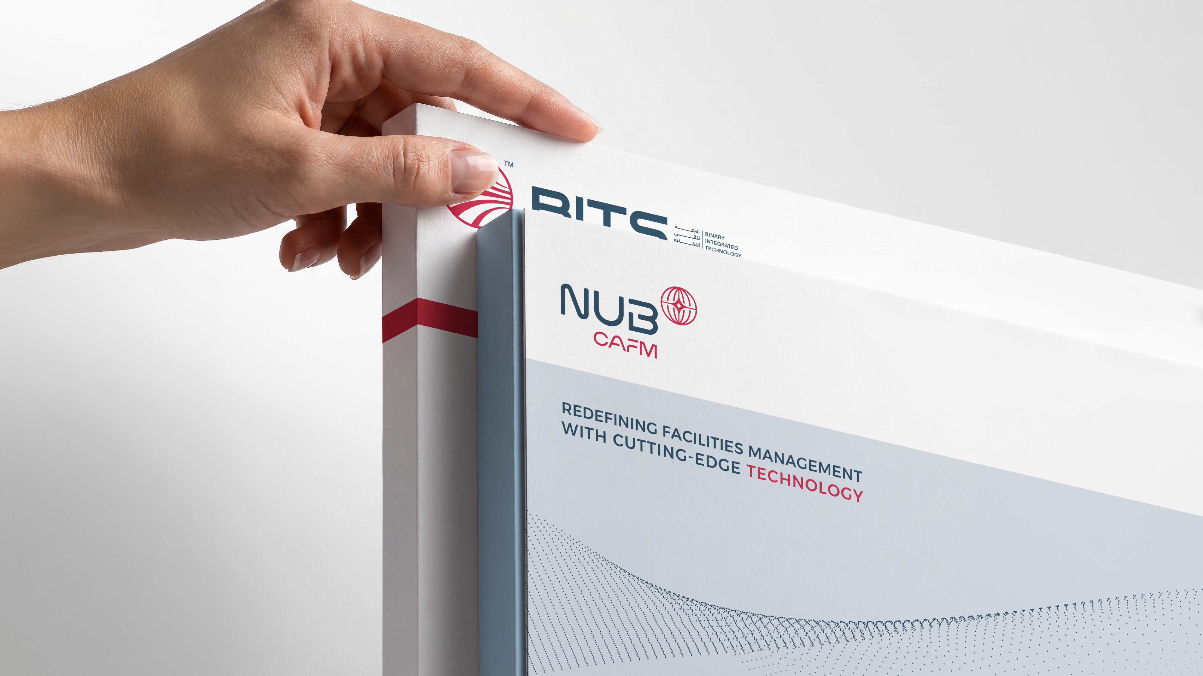 تصميم هوية بصرية لقطاع حلول إدارة المرافق والتقنية | BITS 47