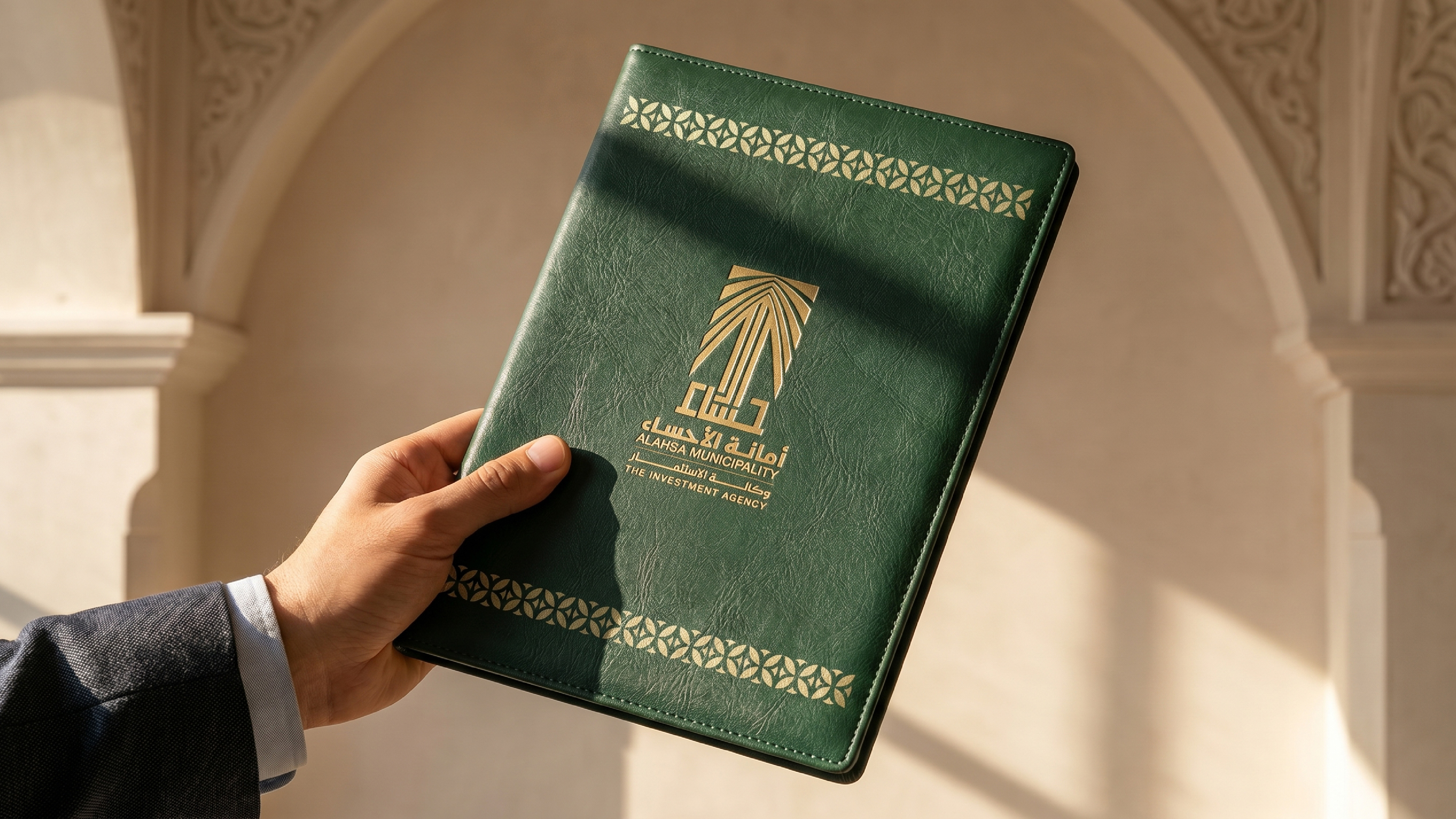 بناء الهوية البصرية لـ "أمانة الأحساء" برؤية مؤسسية عصرية 10