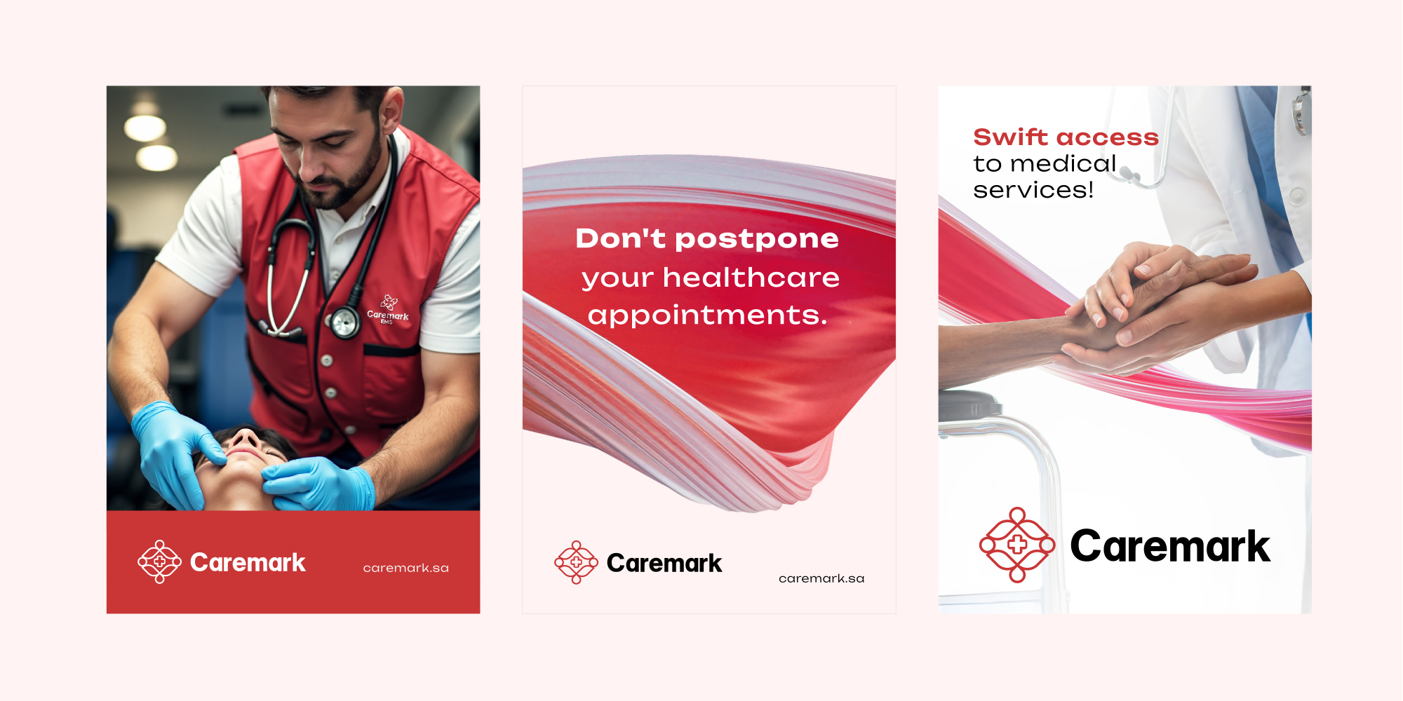 بناء الهوية البصرية لـ CareMark | خدمات طبية 46